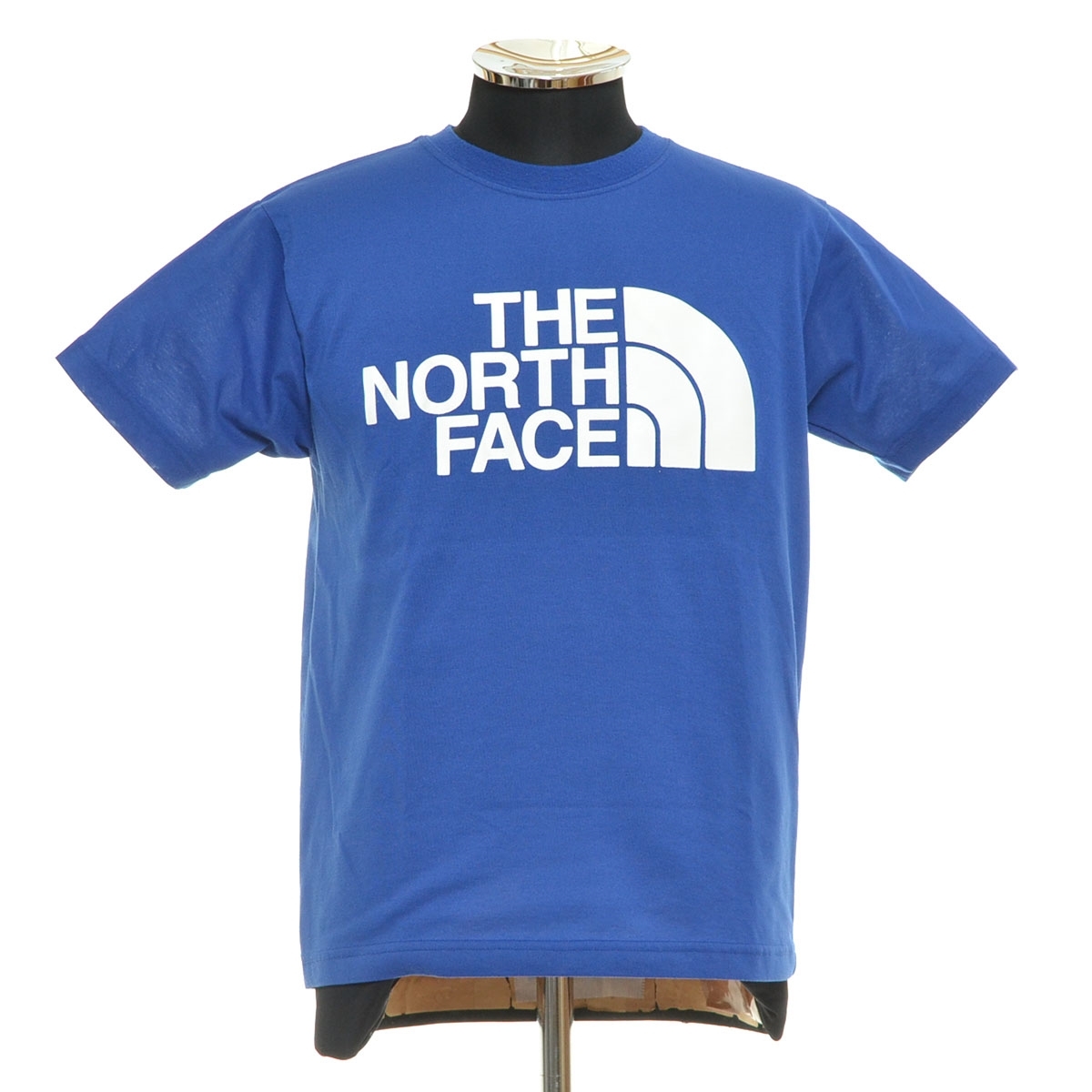 〇552767 THE NORTH FACE ノースフェイス ○半袖Tシャツ SS Color Dome Tee NT32133 サイズS メンズ ブルー拍卖