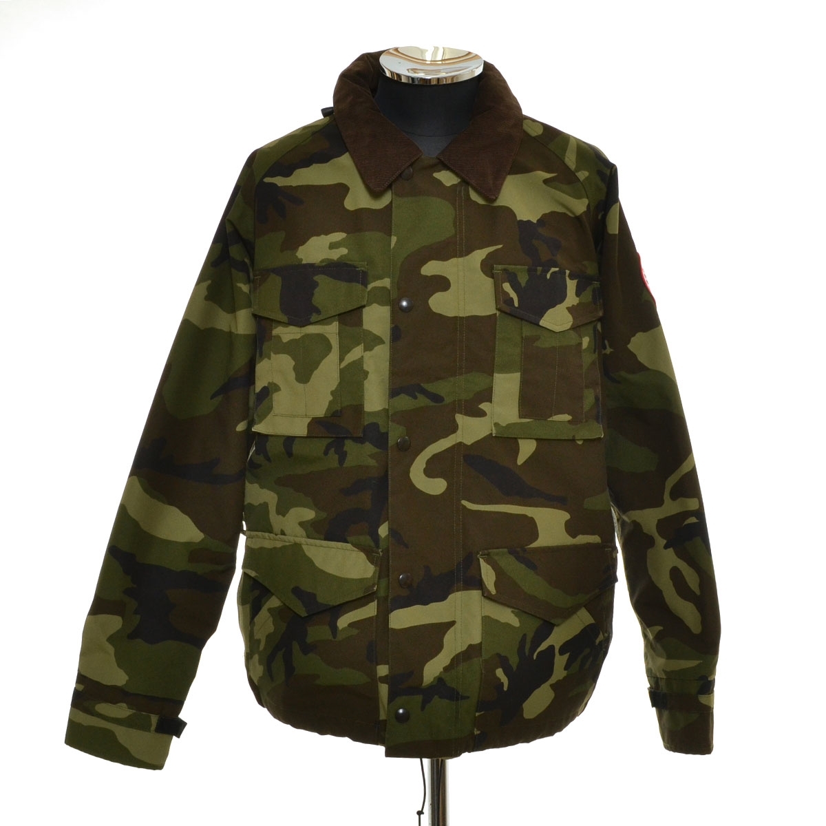 ●561205 CANADA GOOSE カナダグース ●タクティカルジャケット CDG JUNYA WATANABE MAN 1409MJW サイズXS メンズ グリーン拍卖