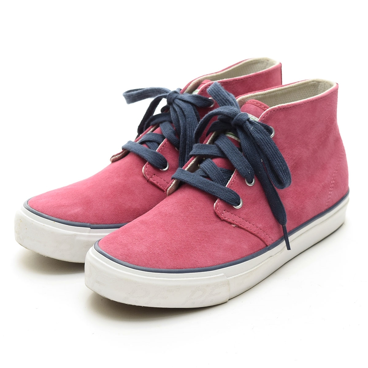 ■562539 PF FLYERS PFフライヤーズ ●スニーカー サイズM's 8/25.0cm スウェード レディース ピンク拍卖