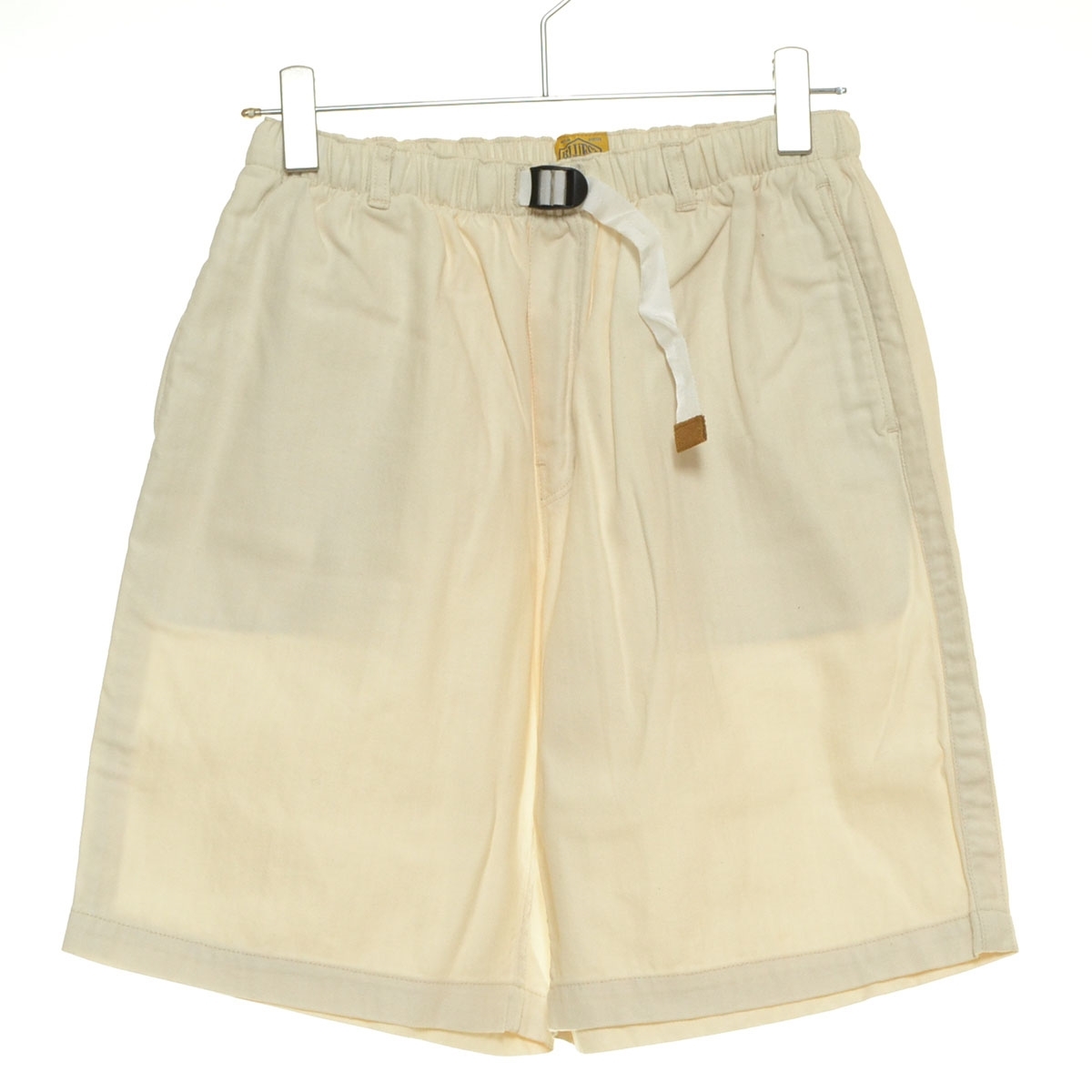 ●559988 THE BLUEST OVERALLS ●ハーフパンツ HERRINGBONE SHORT PANTS TBO-0032 サイズXL メンズ 日本製 ホワイト ヘリンボーン拍卖