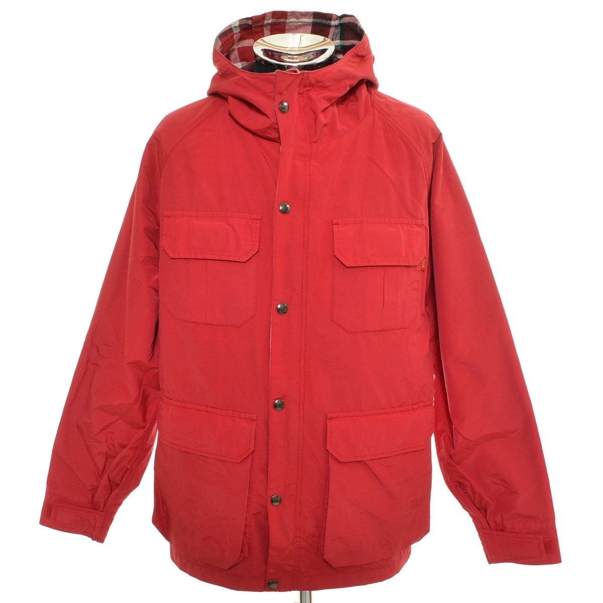 ●562908 WOOLRICH ウールリッチ ●マウンテンパーカー サイズM メンズ レッド拍卖