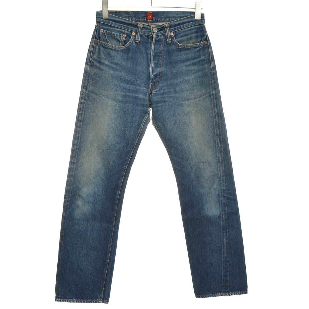 ●556800 RESOLUTE リゾルト ●セルビッチデニムパンツ ジーンズ 710 サイズW30 メンズ 日本製 インディゴ拍卖