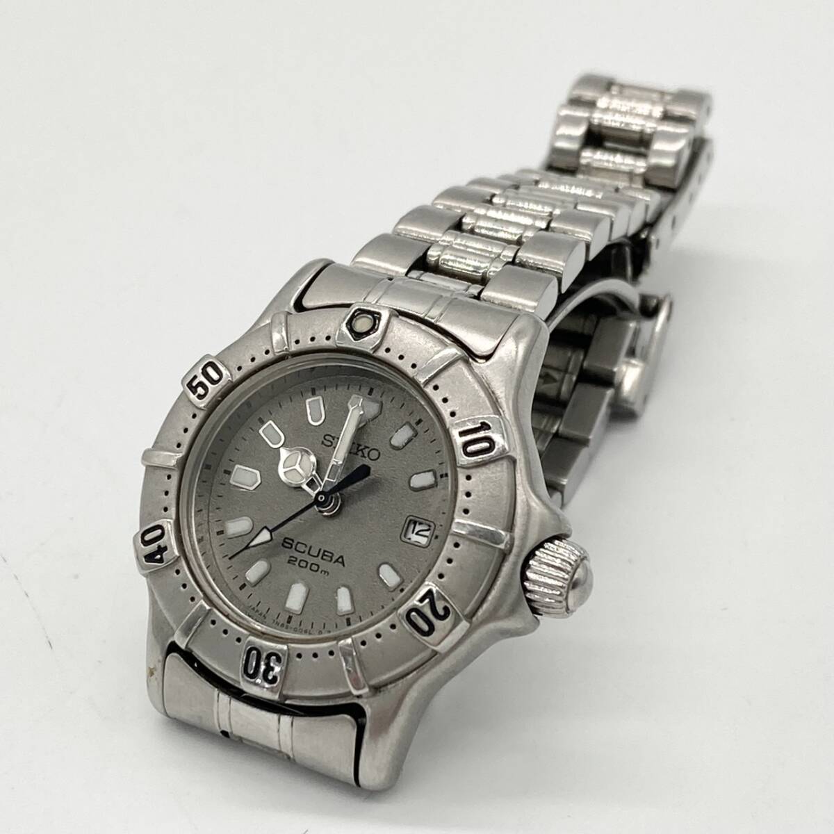 tk1540-5 SEIKO SCUBA  セイコー スキューバ クォーツ デイト 200M 防水 不動拍卖