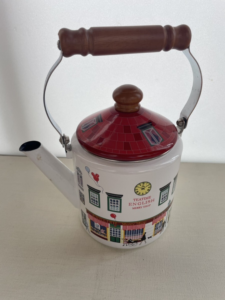 メリーケトル 2.0L ホーロー 富士琺瑯 中古 ◎拍卖