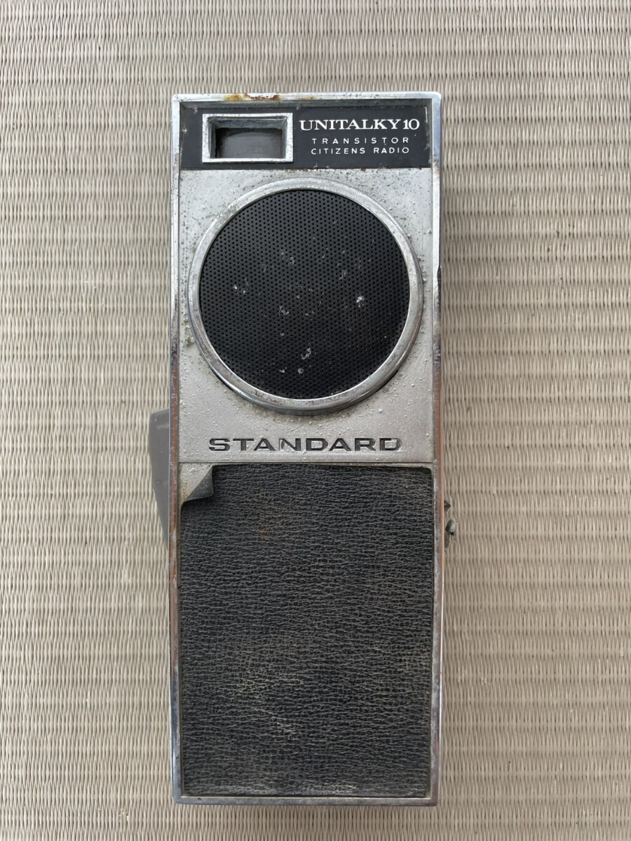STANDARD SR-Q10X UNITALKY10 市民ラジオ 現状品 ジャンク ◎拍卖