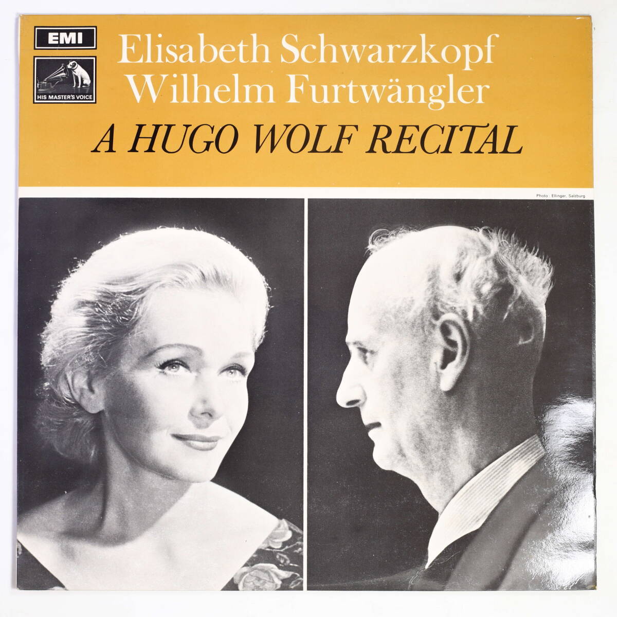 【英盤LP】シュワルツコップ,フルトヴェングラー/ヴォルフ・リサイタル(並良品,HMV,1953,Elisabeth Schwarzkopf,Furtwangler)拍卖