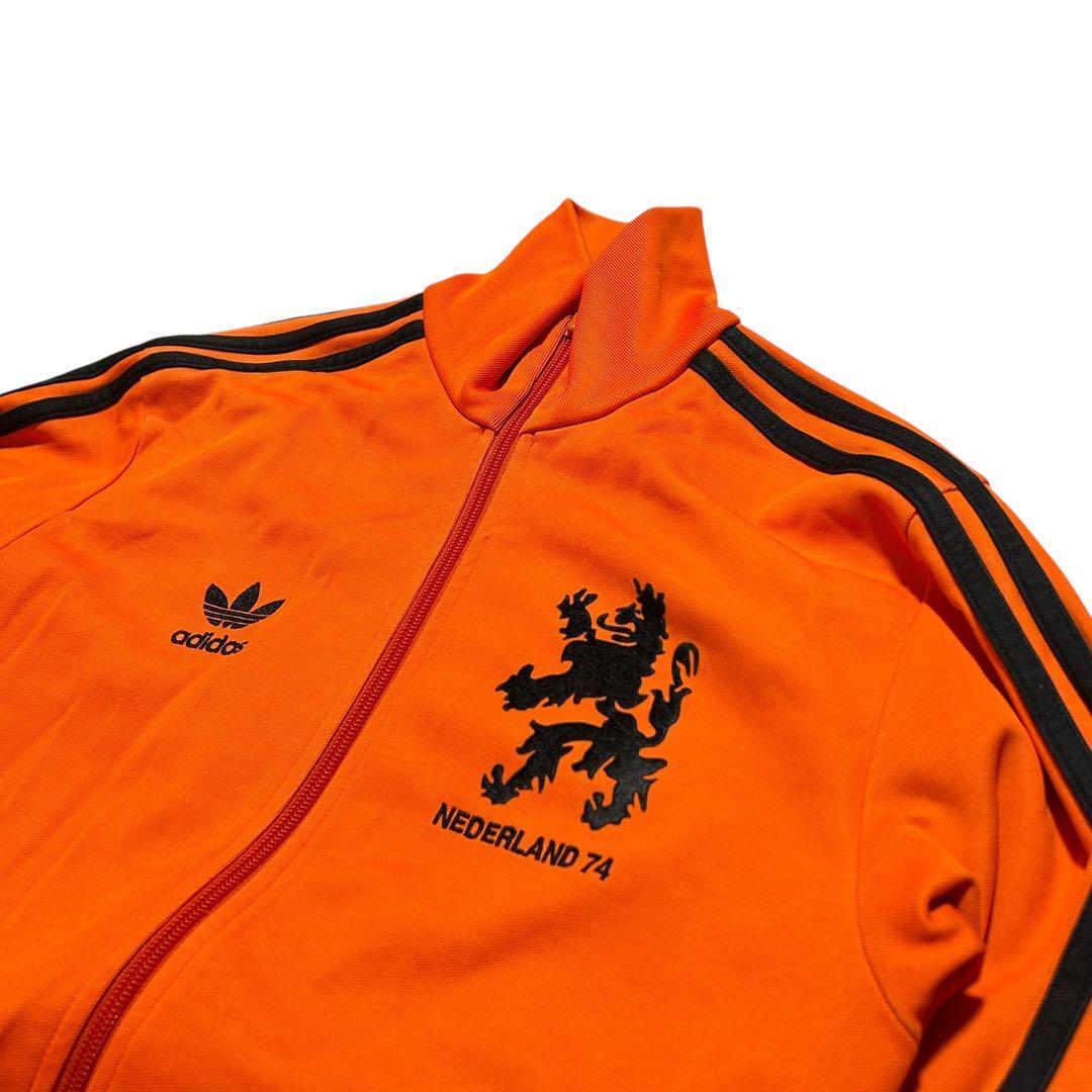 【訳あり品】2006 アディダス オランダ代表 フロッキープリント ジャージ拍卖