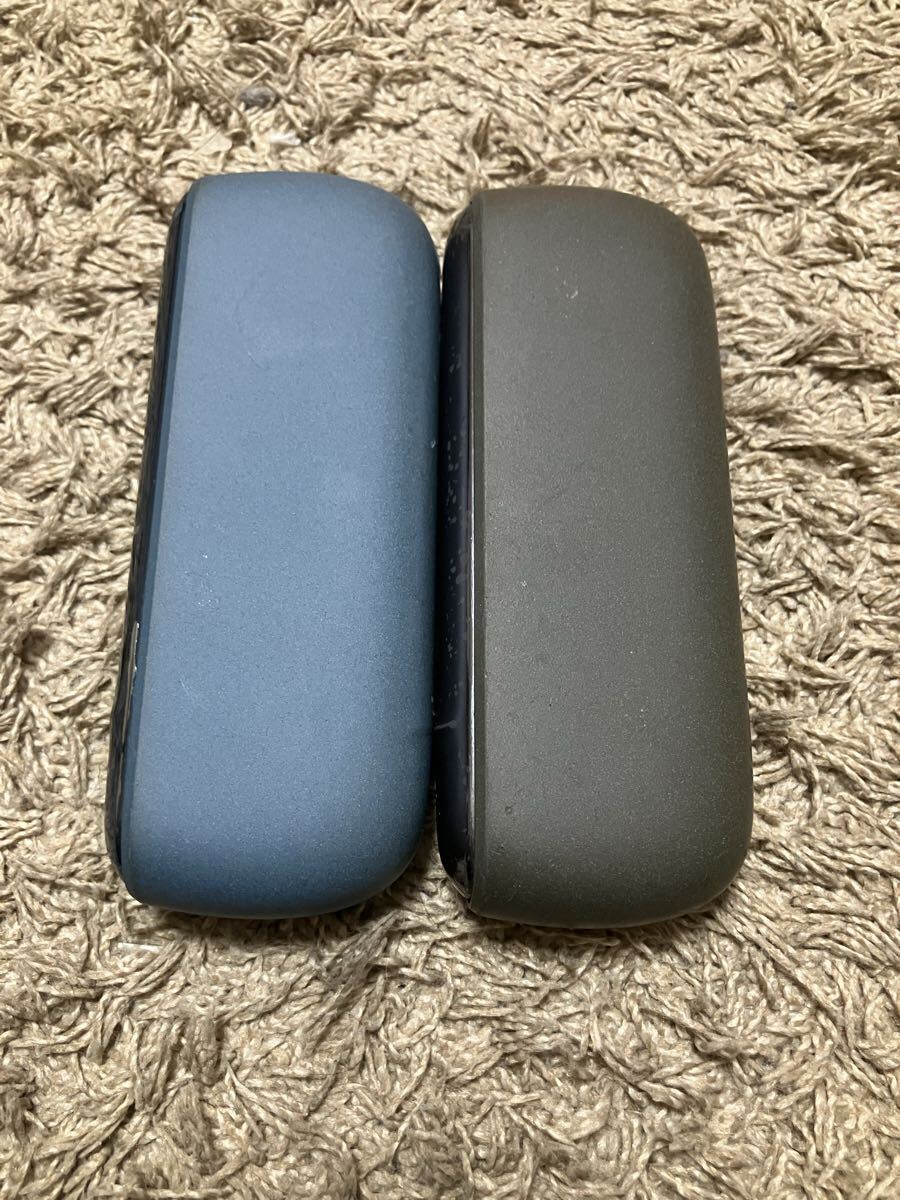 IQOS アイコス 2点セット ILUMA含む 充電不可 ジャンク扱い 電子タバコ/加熱式タバコ/喫煙グッズ/ネイビー/ブラック/拍卖