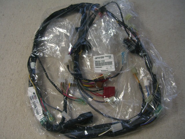 GPZ900R 新品 未使用 純正メインハーネス 未開封品 ニンジャ ハーネス kawasaki ninja 国内 逆車 コード 匿名配送 純正部品拍卖