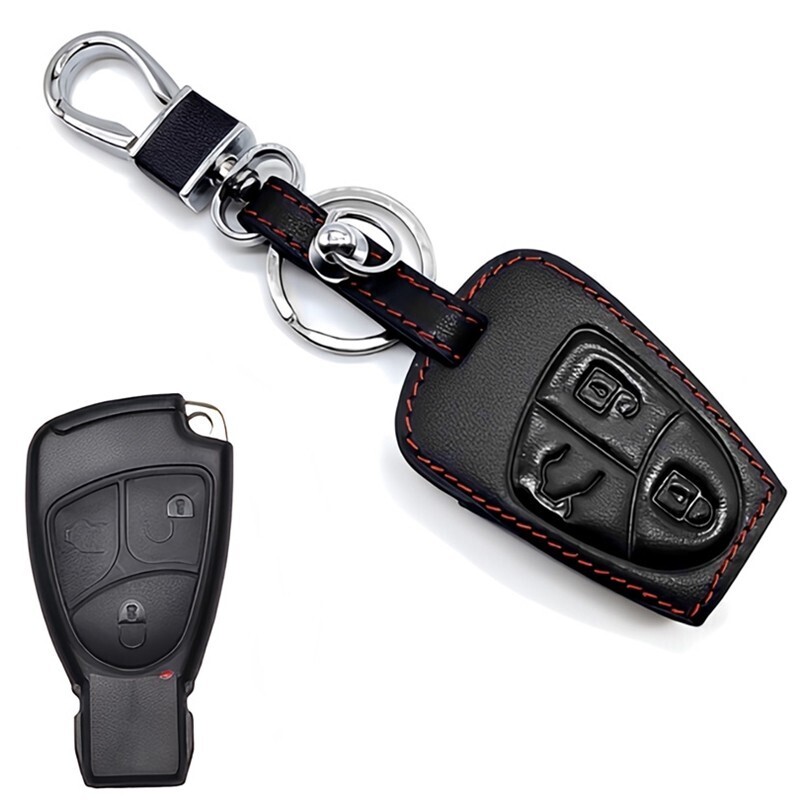 新品即決 メルセデスベンツ 牛本革 レザー スマートキーケース キーカバー GLCクラス SLクラス SLCクラス Sクラス SLKクラス アクセサリー拍卖