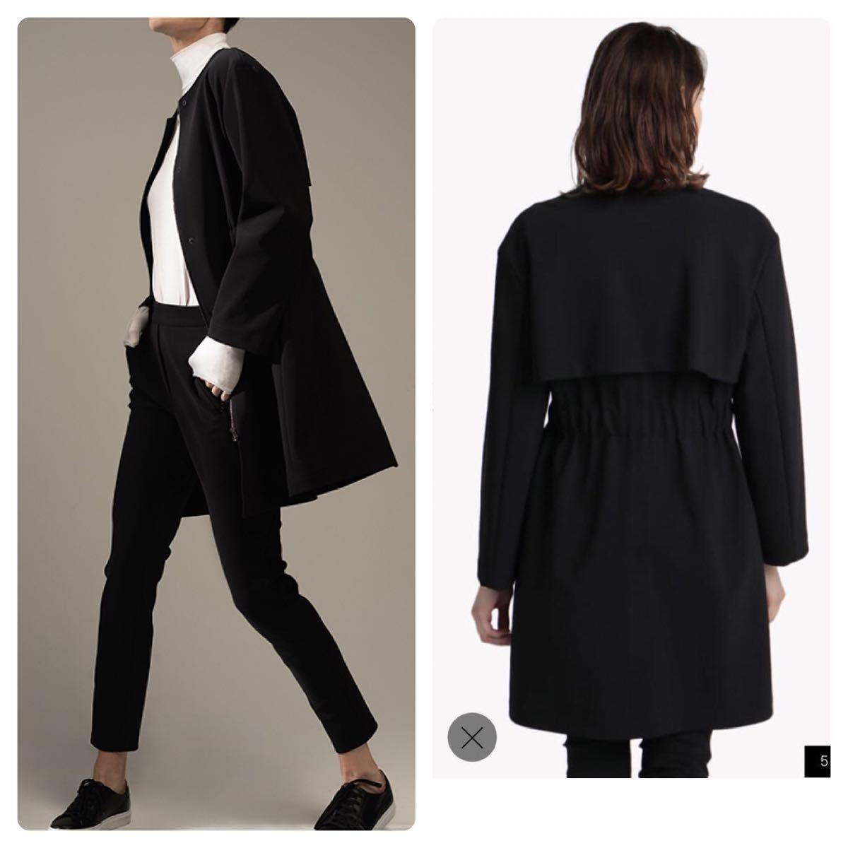 6.4万theory luxe セオリーリュクスBONDING JERSEY NAELI 拍卖