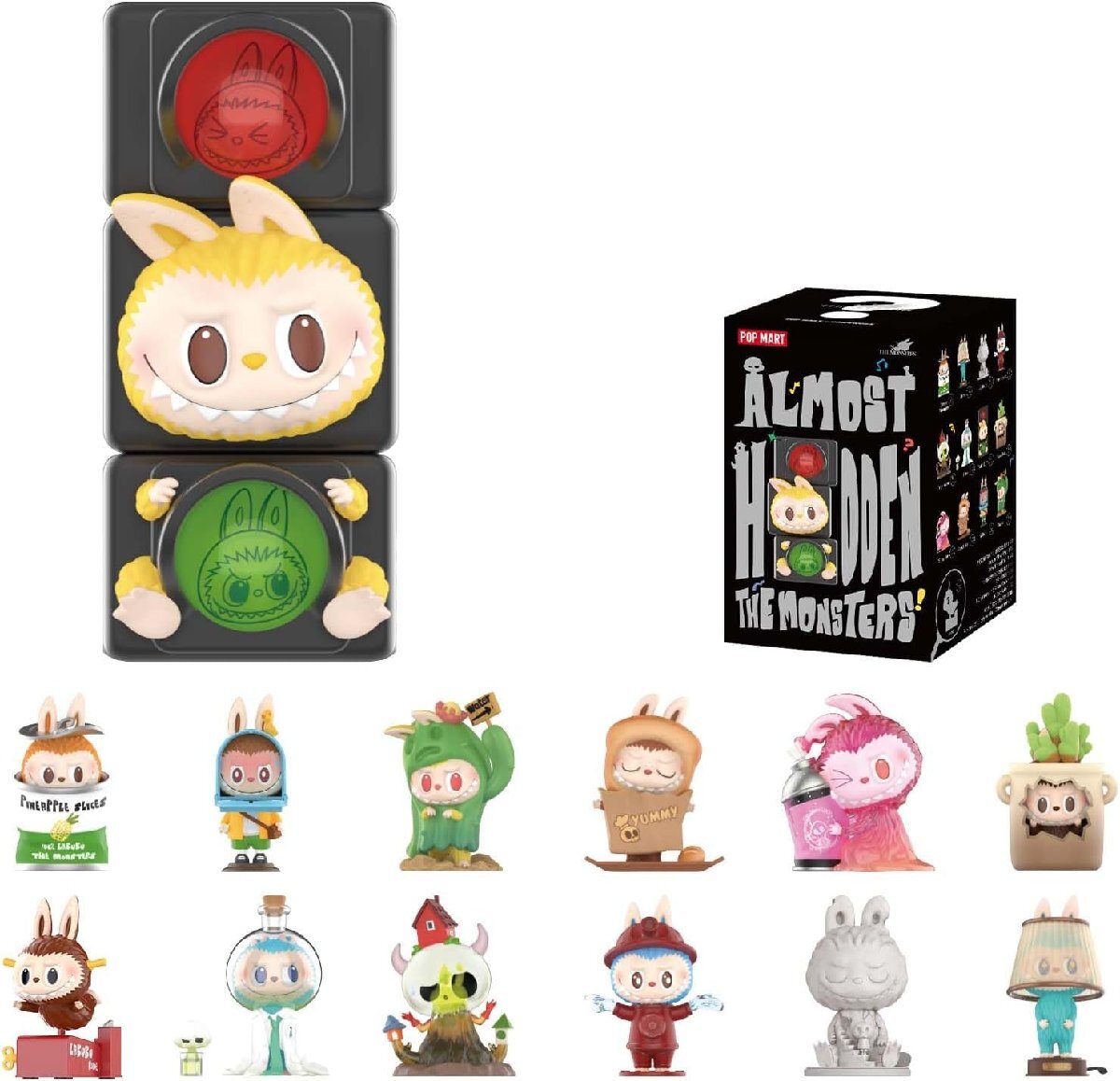 【新品】【即納】【1ピース】THE MONSTERS Almost Hidden シリーズ POP MART ポップマート フィギュア キャラクター グッズ おもちゃ拍卖