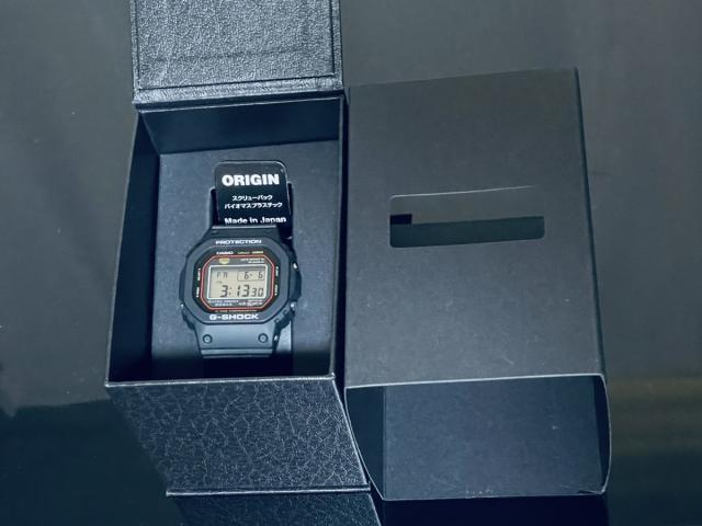 【新品】【即納】プライスタグ付属 G-SHOCK ジーショック カシオ DW-5000R-1AJF 初代G-SHOCK 復刻モデル 腕時計 メンズ ブラック バイオ拍卖