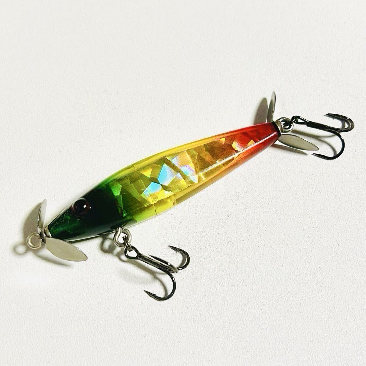 ミロルアー Bプロップ クリアラスタカラー リペイント 美品 スミス コーリングアップ ヘドン heddon ノーバイト拍卖