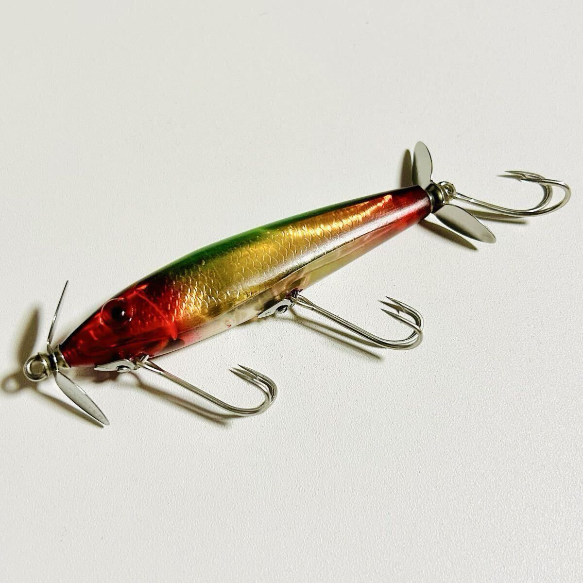 ミロルアー 5M フローター サンバースト風 リペイント 美品 スミス コーリングアップ ヘドン heddon ノーバイト拍卖