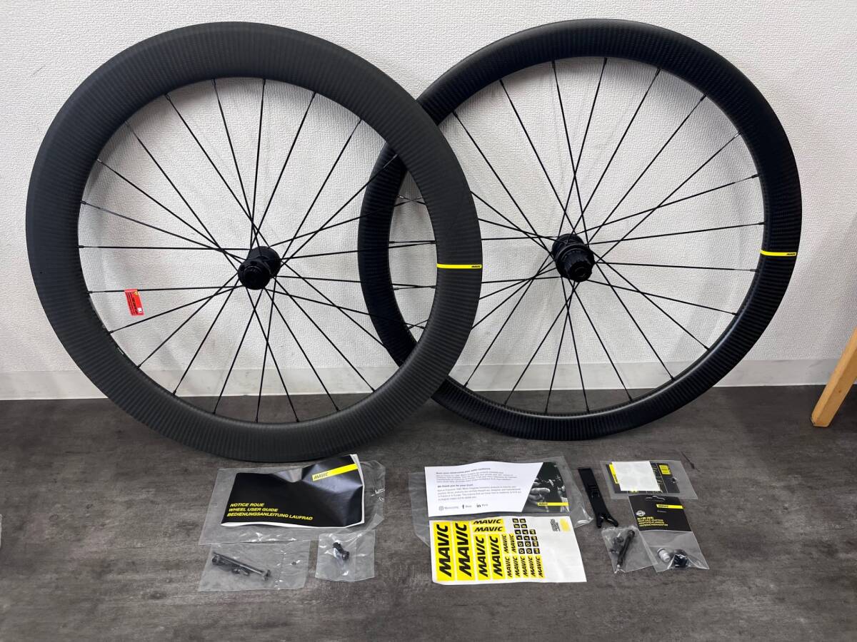 ③④■新品未使用■MAVIC COSMIC SL 65 825g  COSMIC SL 45 DCL 840g マヴィック コスミック ディスク 前後セット■拍卖