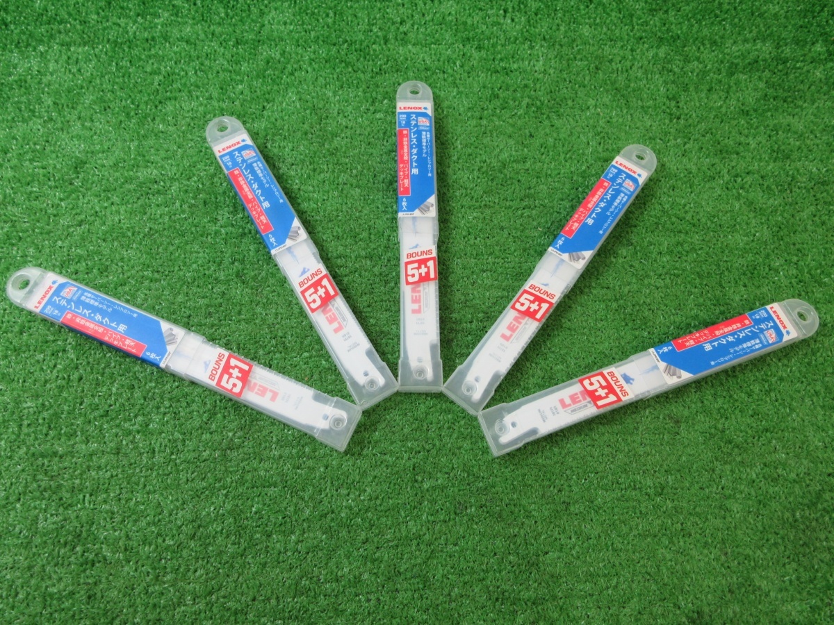 未使用品【 LENOX / レノックス 】 LXJP818RP セーバーソーブレード 6枚入×5個 バイメタル 200mm 18山 762拍卖