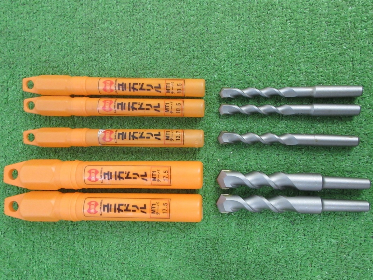 未使用品【 ユニカ / UNIKA 】 テーパーシャンクドリル 5本セット / 1499拍卖