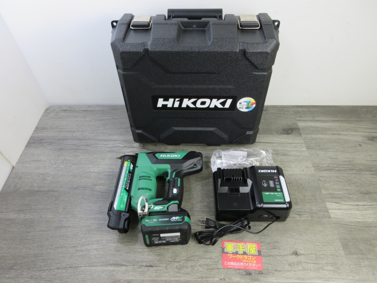 未使用品【 ハイコーキ / HiKOKI 】 NT3640DAXPZ コードレス仕上釘打機 9666拍卖