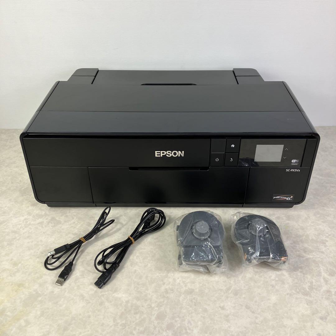 総印刷枚数 3,694枚 美品☆エプソン プリンター A3 SC-PX5VII拍卖