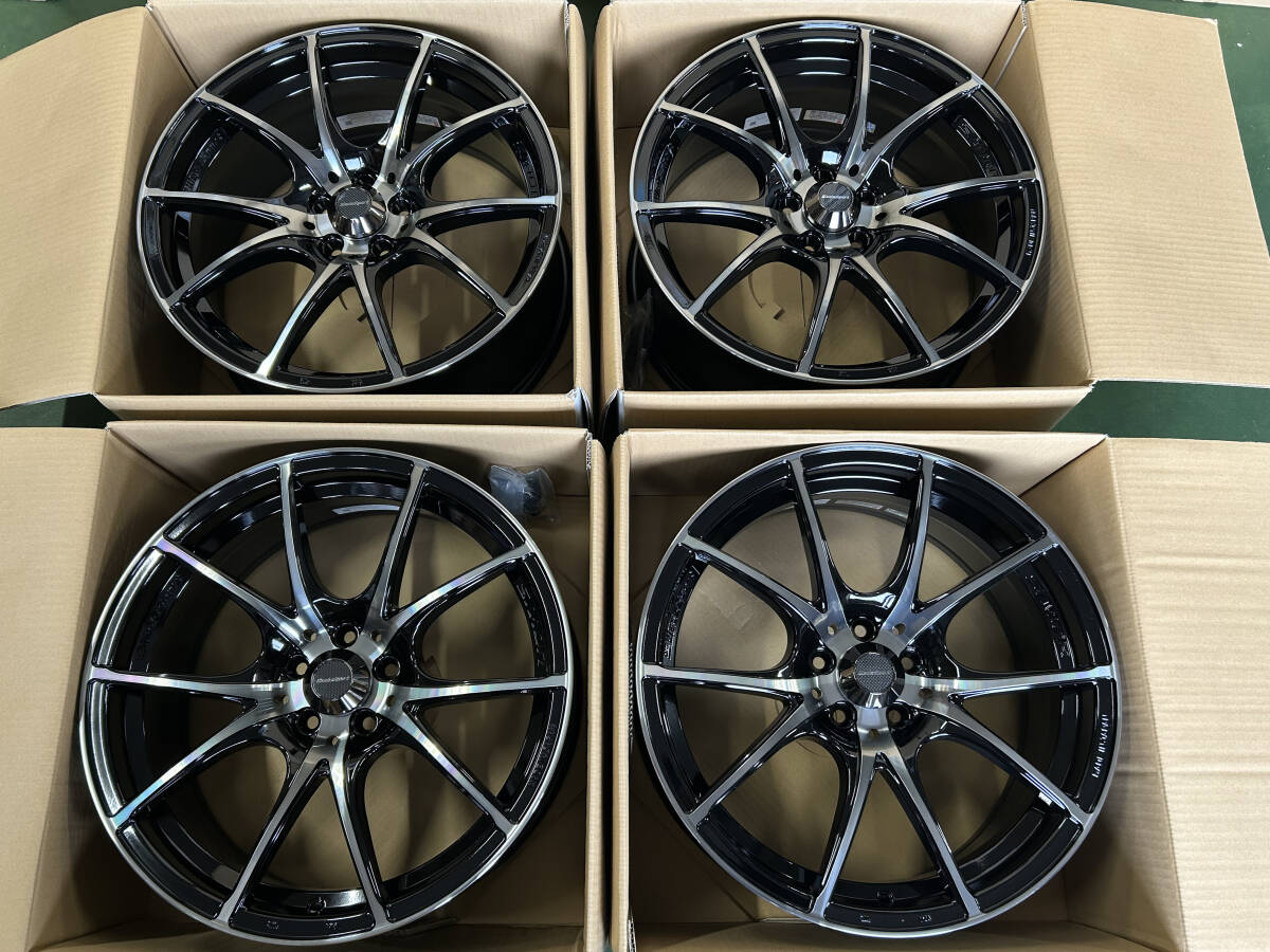 新品 WEDS ウェッズスポーツ SA10R 18x7.5+45 5/100 ZBB 86 BRZ カローラスポーツ カローラツーリング 30 50 プリウス 4本セット 在庫有拍卖