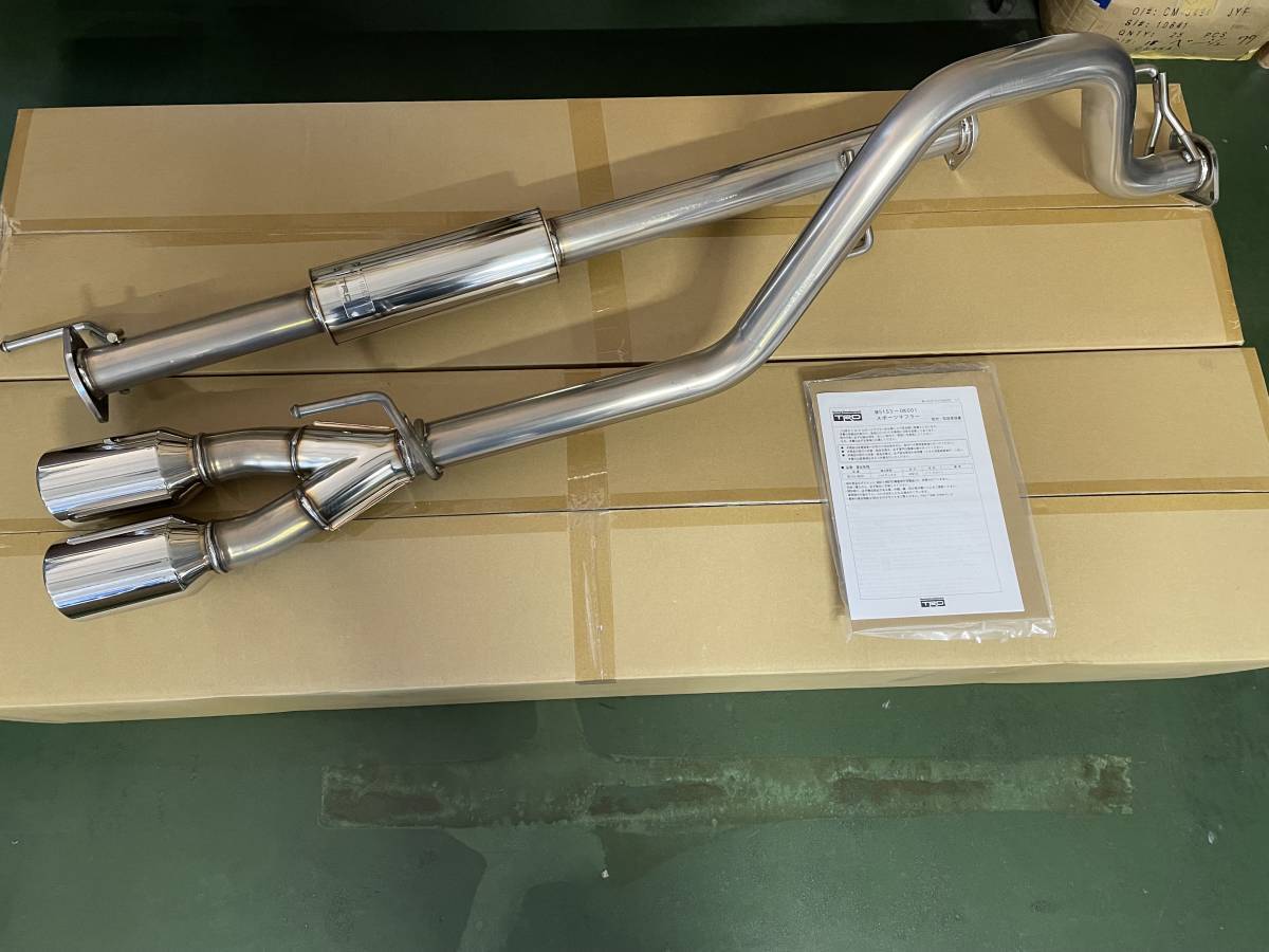 新品 TRD ハイレスポンスマフラー スポーツマフラー ハイラックス HILUX GUN125 17/09~20/08 MS153-0K001 在庫有拍卖