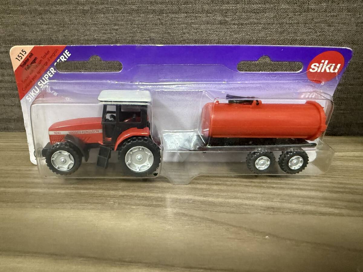 ●S7-9-102 SIKU ジク マッセイ・ファーガソン 9240 トラクター バキュームタンカー 1/87スケール拍卖