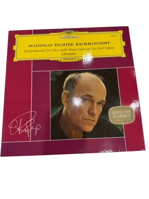 ●N7-8-40 LP レコード ドイツ盤 リヒテル/ラフマニノフ ピアノ協奏曲第2番 138076拍卖