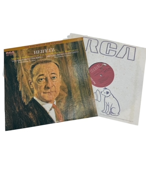 ●N7-8-41 LP レコード 米 HEIFETZ/ハイフェッツ/チャイコフスキー,メンデルスゾーン ヴァイオリン協奏曲/RCA LSC-4012拍卖