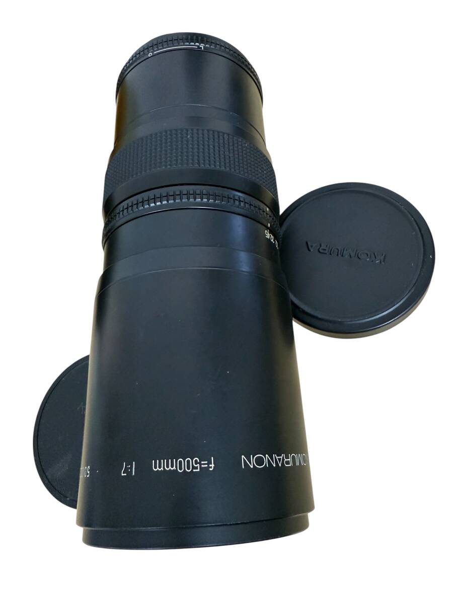 ●S7-9-11 KOMURANON f=500mm 1:7 望遠レンズ 中古品 前後キャップのみ拍卖