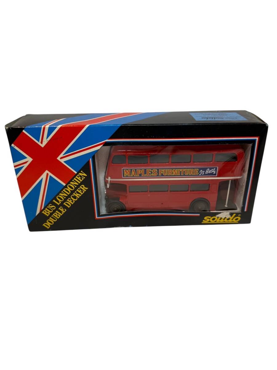 ●S7-9-46 Solids ソリド ロンドン2階建てバス ミニカー 1:50 スケール 模型 未使用品拍卖