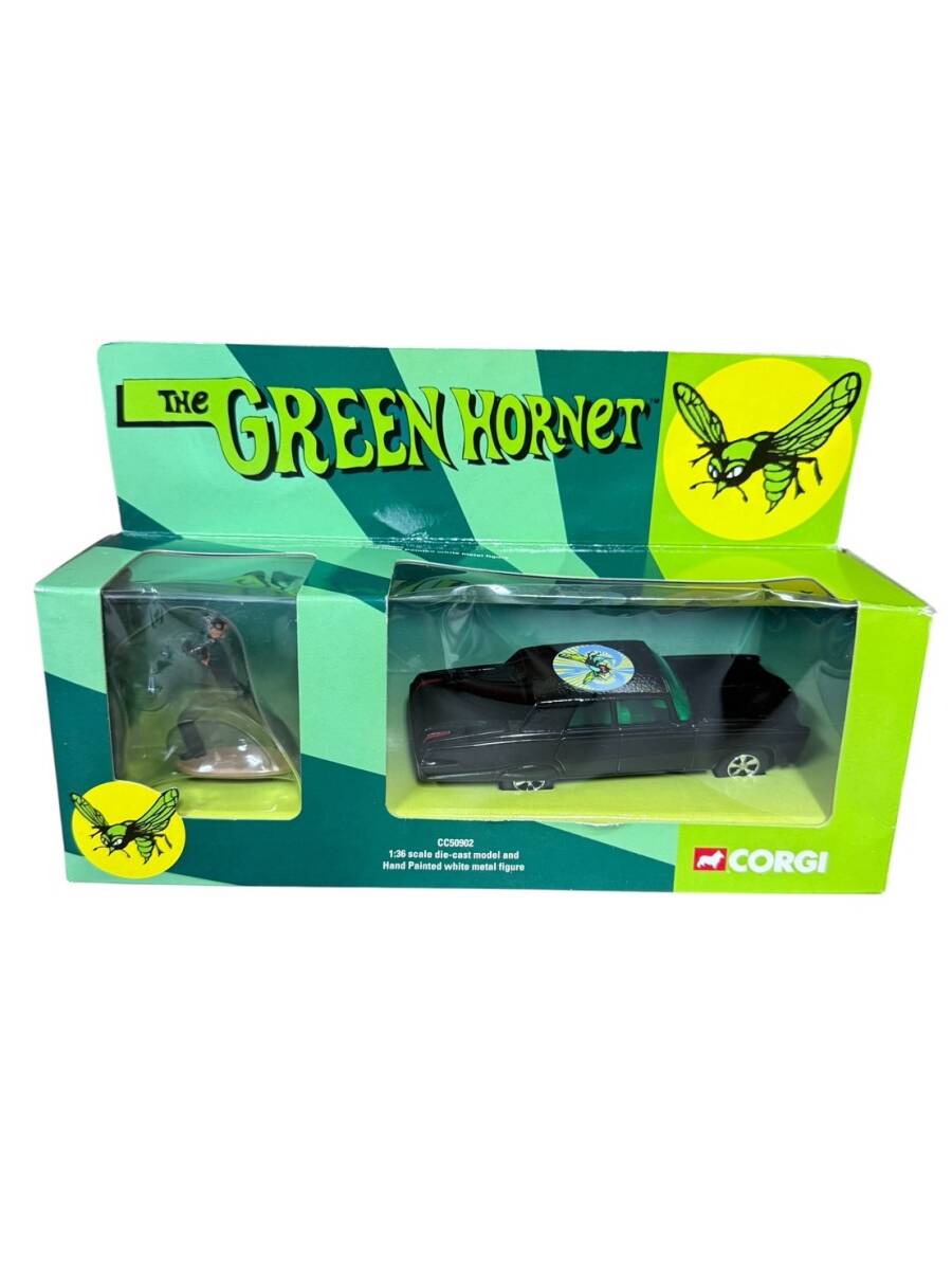 ●S7-9-53 CORGI コーギー グリーン・ホーネット 1/36 スケール ブラックビューティー&カトー フギュアセット 模型 未使用品拍卖