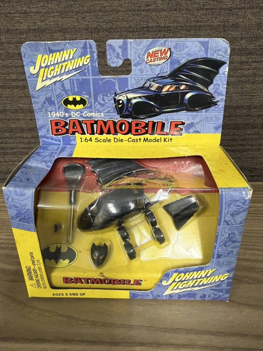 ●S7-9-54 未開封 1940年 バットモービル コミック版 1:64 スケールダイキャストモデルキット 未使用品拍卖