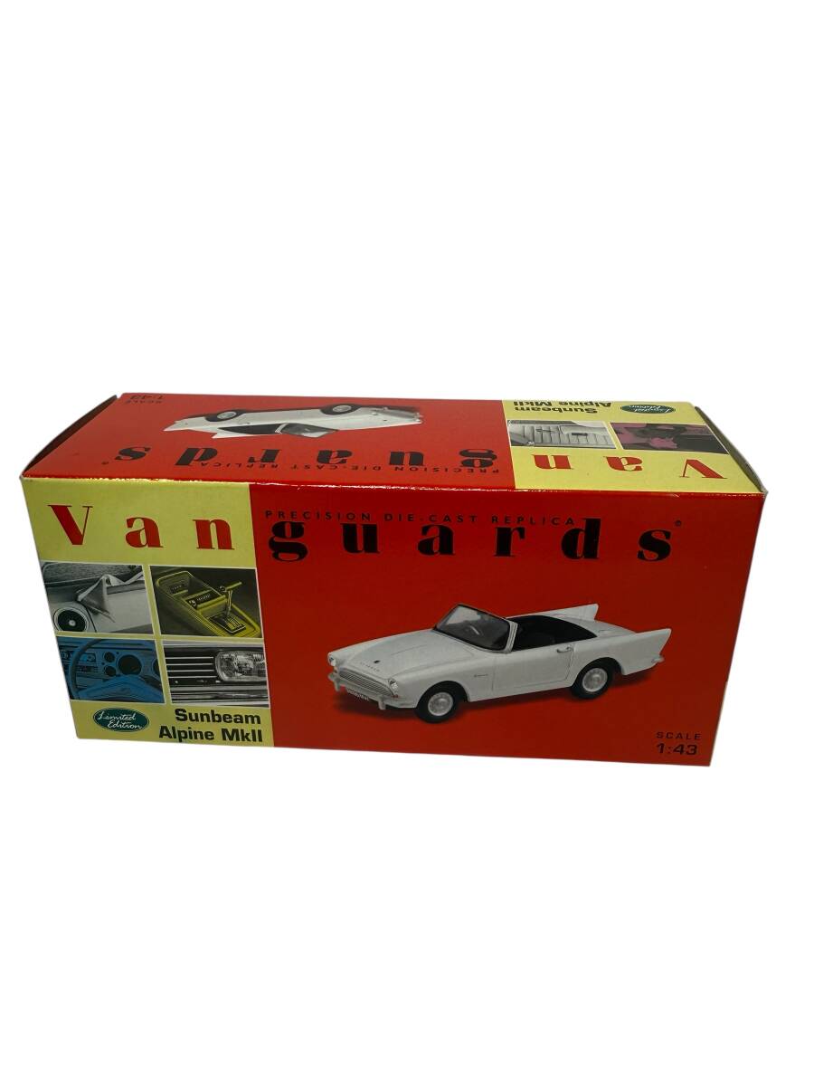 ●S7-9-81 Vanguards製 サンビーム アルパイン Mkll 1:43スケール ダイキャスト レプリカ ミニカー 保管品拍卖