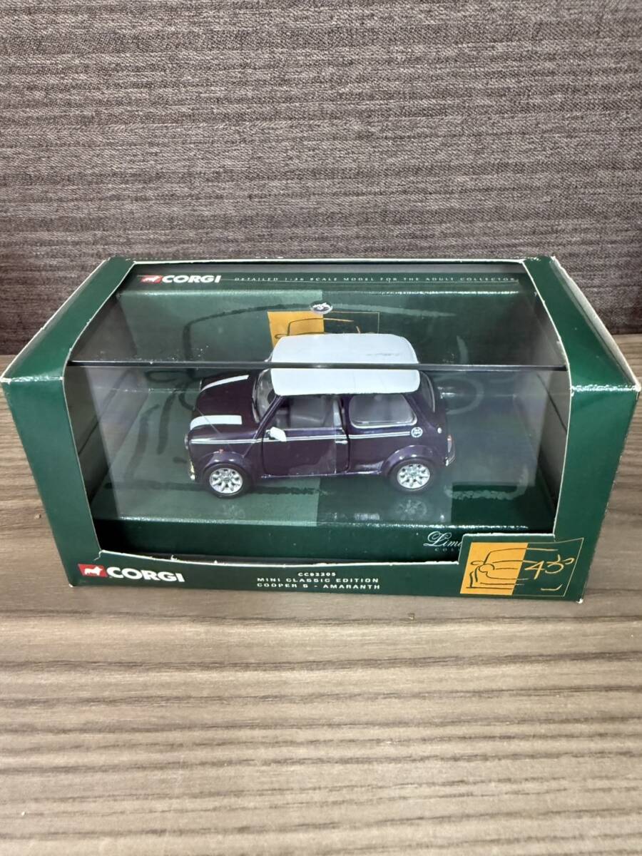 ●S7-9-99 コーギー社製 ミニクーパー S クラシックエディション 1/36スケール CC82205 ミニカー拍卖