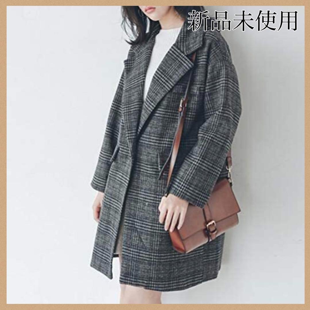 【新品未使用】 チェスターコート レディース グレー 灰色 ジャケット アウター拍卖