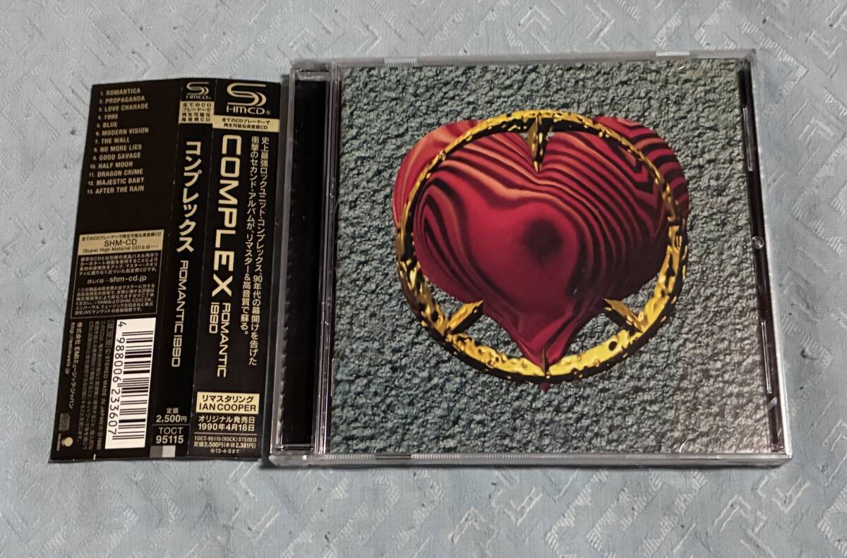 ★良品 COMPLEX /ROMANTIC 1990 SHM-CD デジタルリマスター 布袋寅泰 吉川晃司拍卖