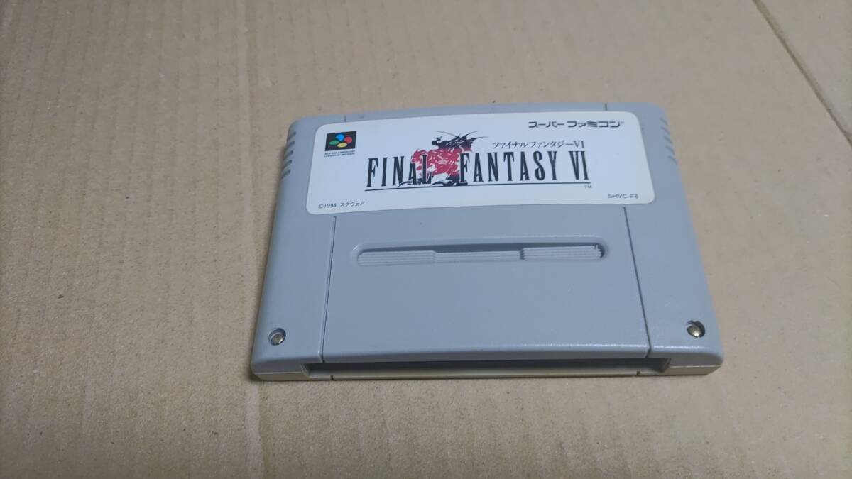 ファイナルファンタジー6 スーパーファミコン拍卖