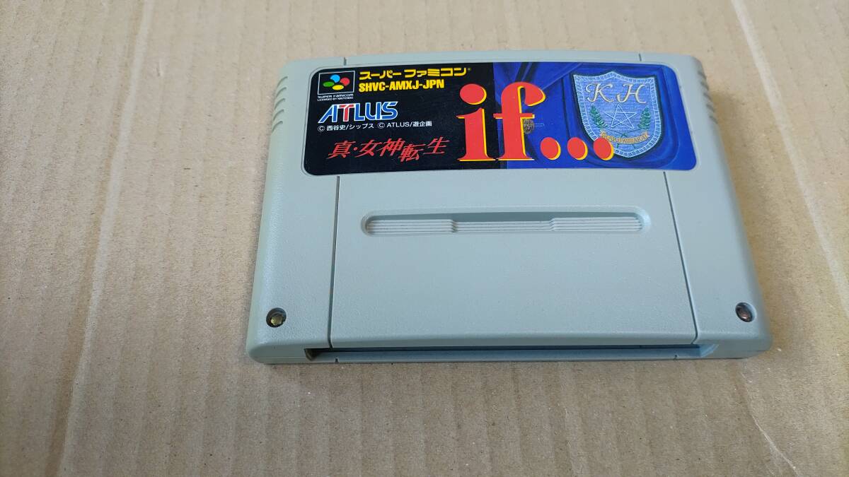 真・女神転生if スーパーファミコン拍卖
