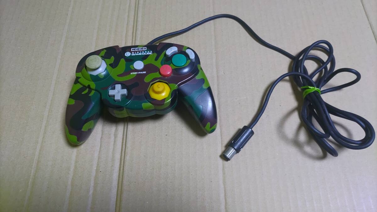 ホリパッドキューブ 迷彩 ゲームキューブ拍卖