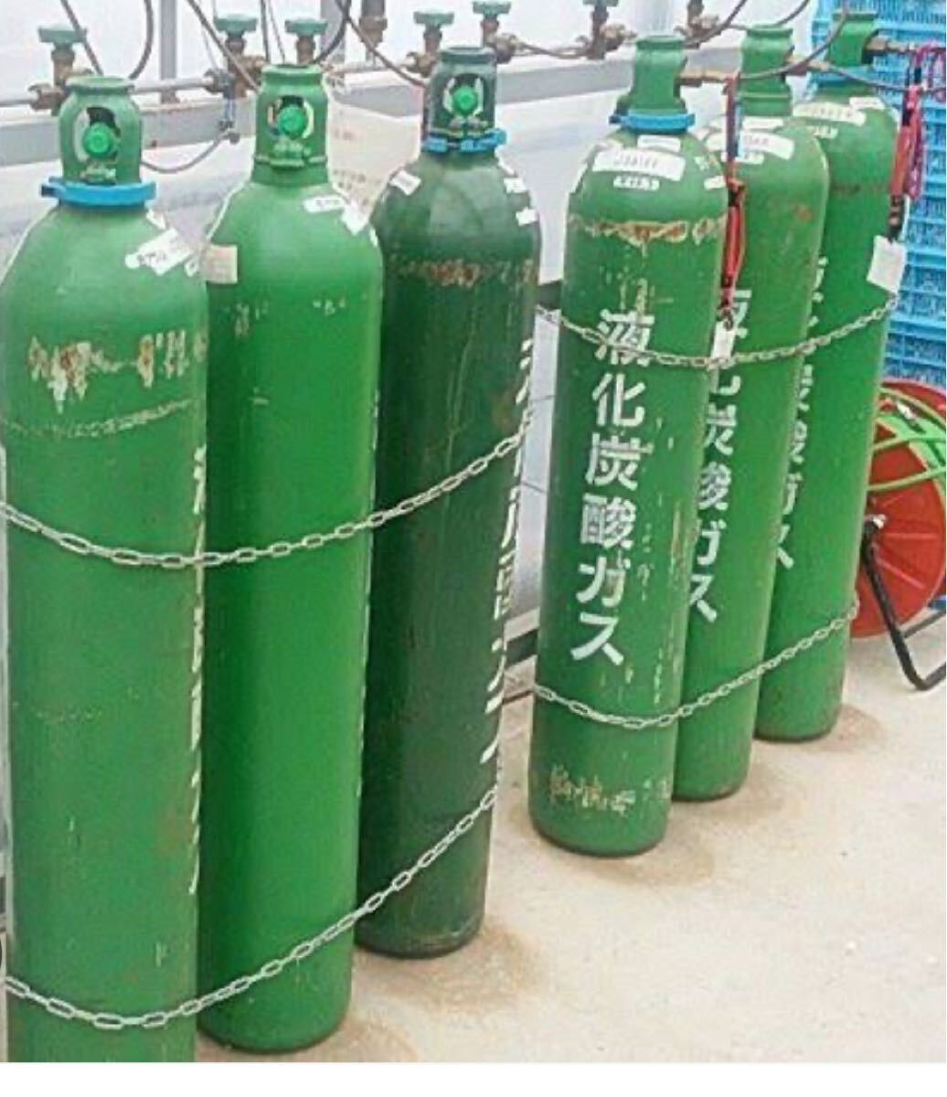 液化二酸化炭素 4本 引き取り限定 千葉拍卖