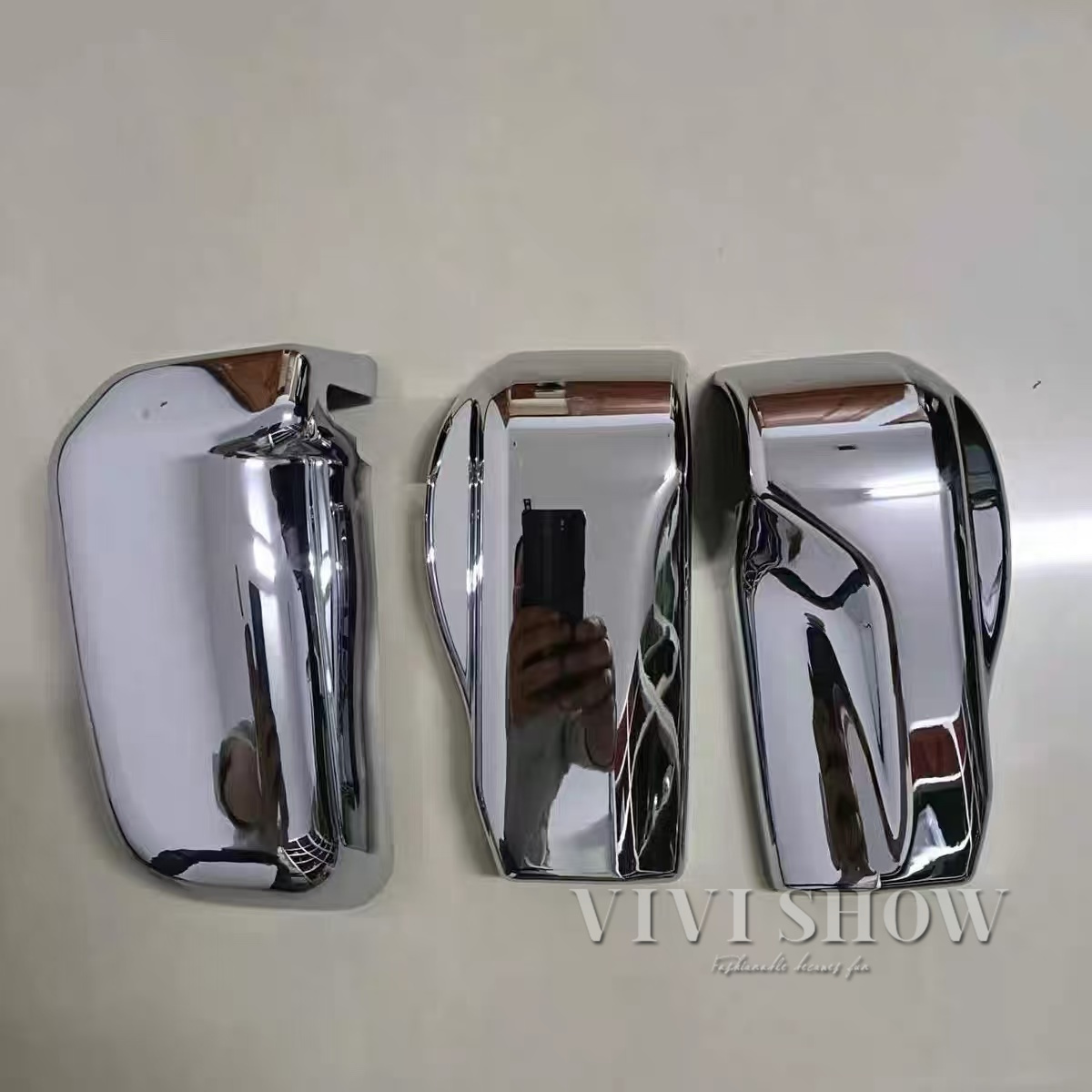 日野 17プロフィア メッキ ミラーステーカバー 電動リモコンミラー車用 下部3点セット デコトラ トラックメッキパーツ qs026拍卖