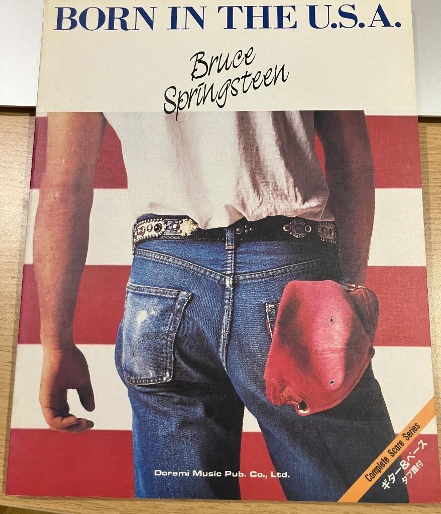 ★ Bruce Springsteen ボーンインザUSA ブルーススプリングスティーン BORN IN THE USA バンドスコア 楽譜 80年代ロック拍卖