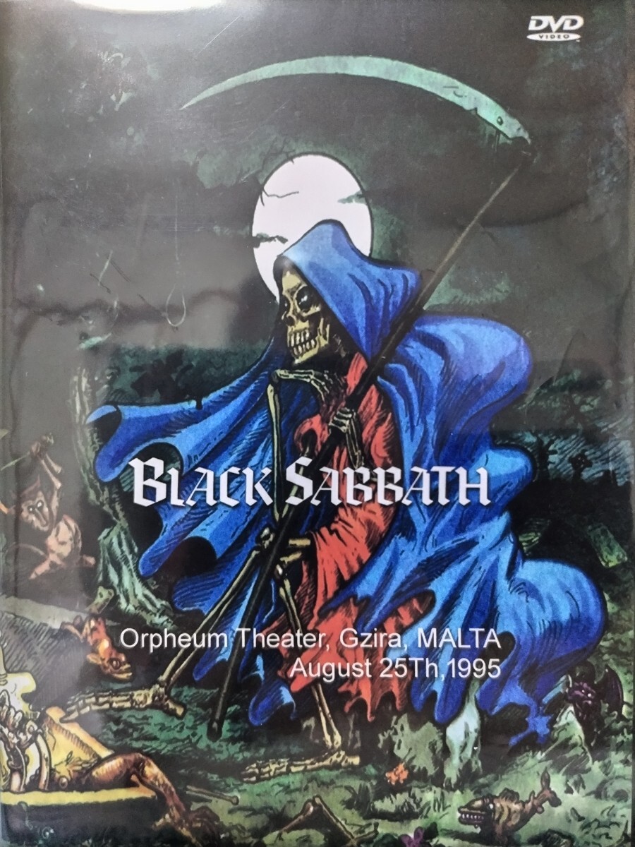 DVD Black SabbathLive-Orpheum Theater,Gzira,Malta 1995拍卖