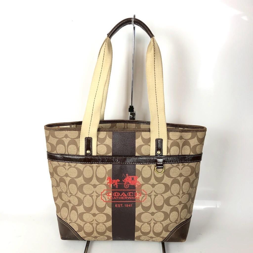 COACH コーチ シグネチャー トートバッグ レディース ブランド 鞄 かばん バッグ レディース ブランド拍卖