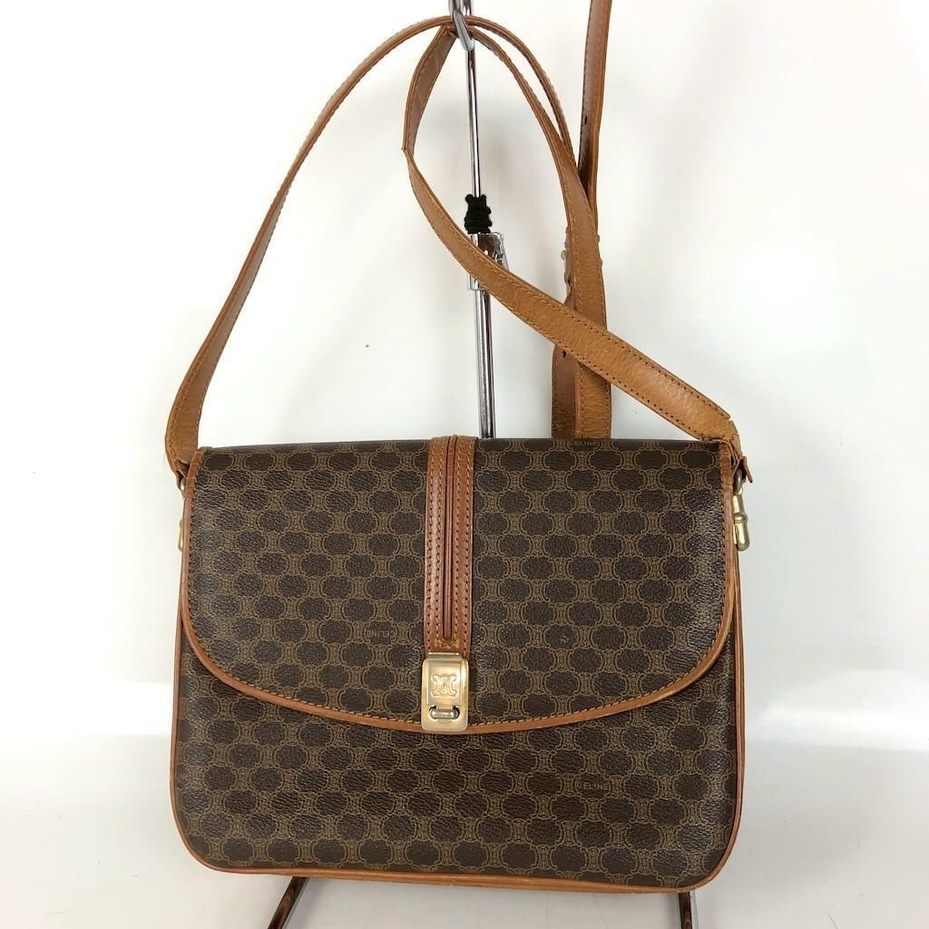 CELINE セリーヌ マカダム ショルダーバッグ ビジネス ブランド 鞄 かばん バッグ レディース メンズ ブランド拍卖