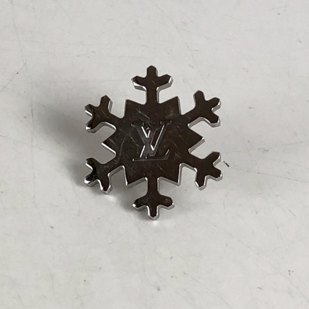 Louis Vuitton ルイ・ヴィトン スノーフレーク ピンバッジ シルバー拍卖