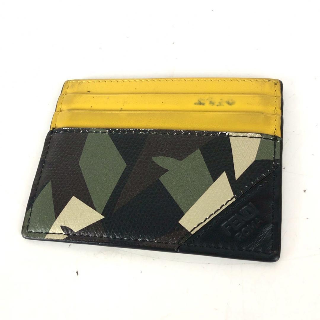 FENDI フェンディ カードケース 名刺入れ メンズ ブランド 財布 カードケース カード入れ お札入れ 小銭入れ コインケース拍卖