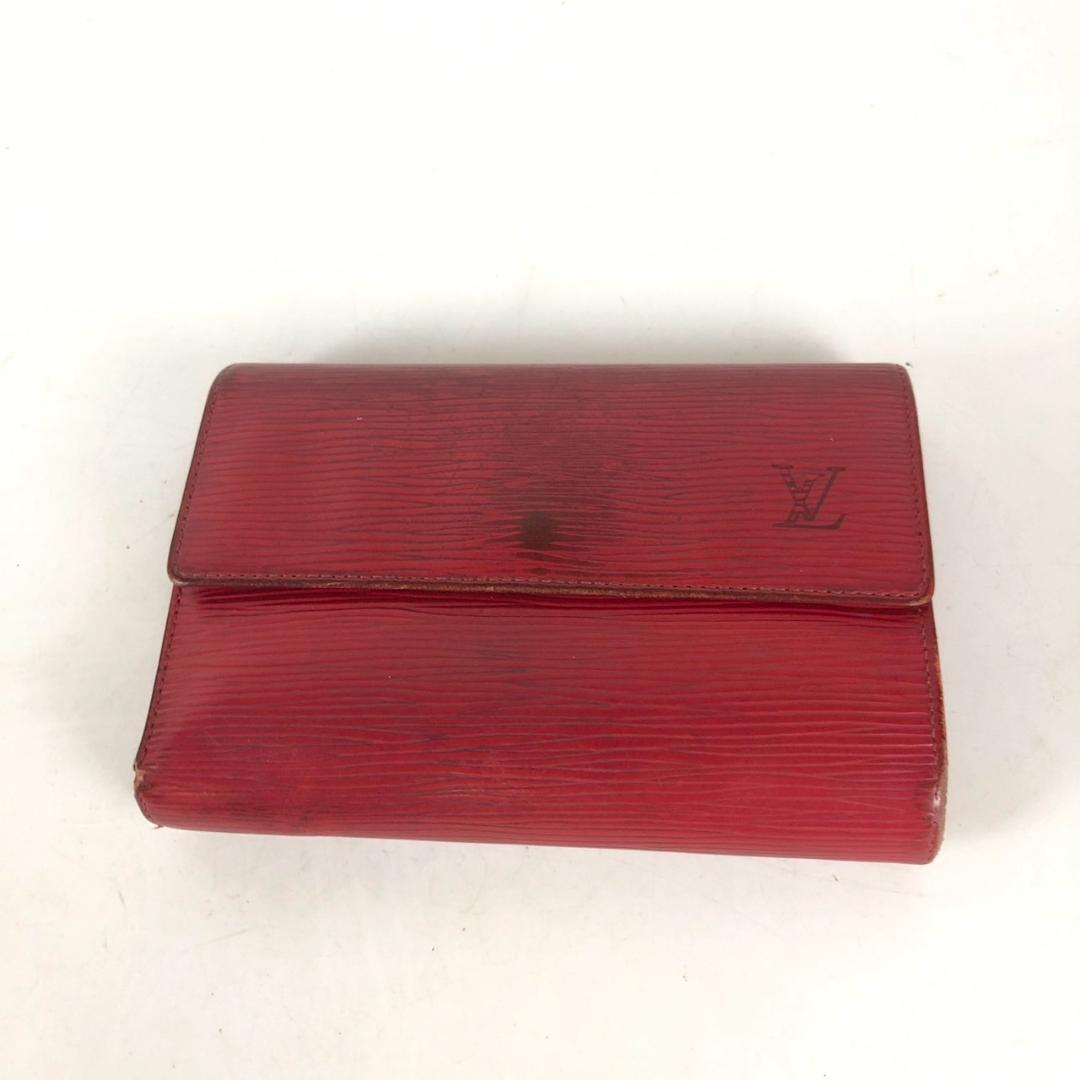 LOUIS VUITTON ルイヴィトン エテュイ パピエ エピ 三つ折り財布 財布 カードケース カード入れ お札入れ 小銭入れ コインケース拍卖