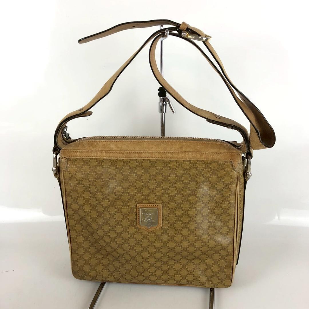 CELINE セリーヌ マカダム ショルダー バッグ レディース ブランド 鞄 かばん バッグ レディース メンズ ブランド拍卖